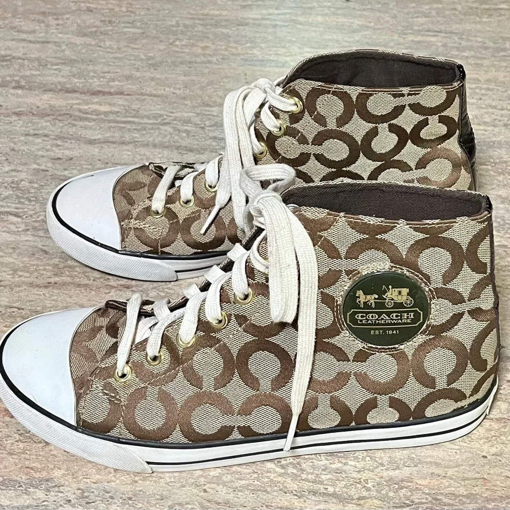 Coach Cardinal high top sneakers - Picture 15 of 16